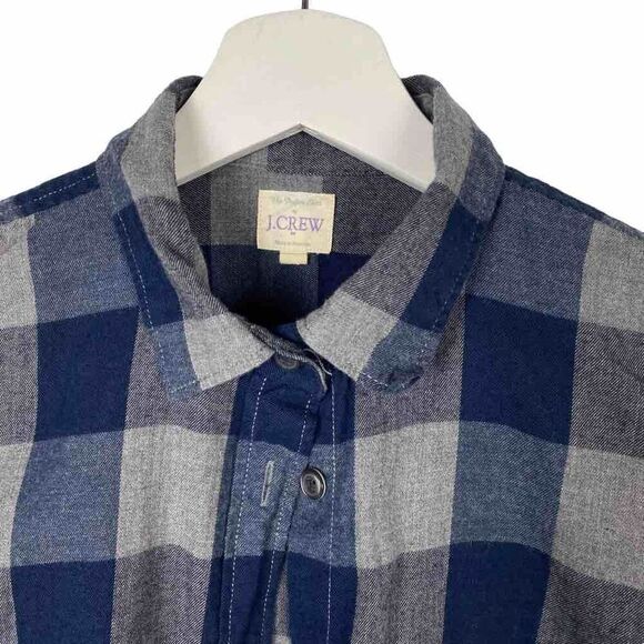 J. Crew Womens The Perfect Shirt size XS Flannel - Picture 3 of 4